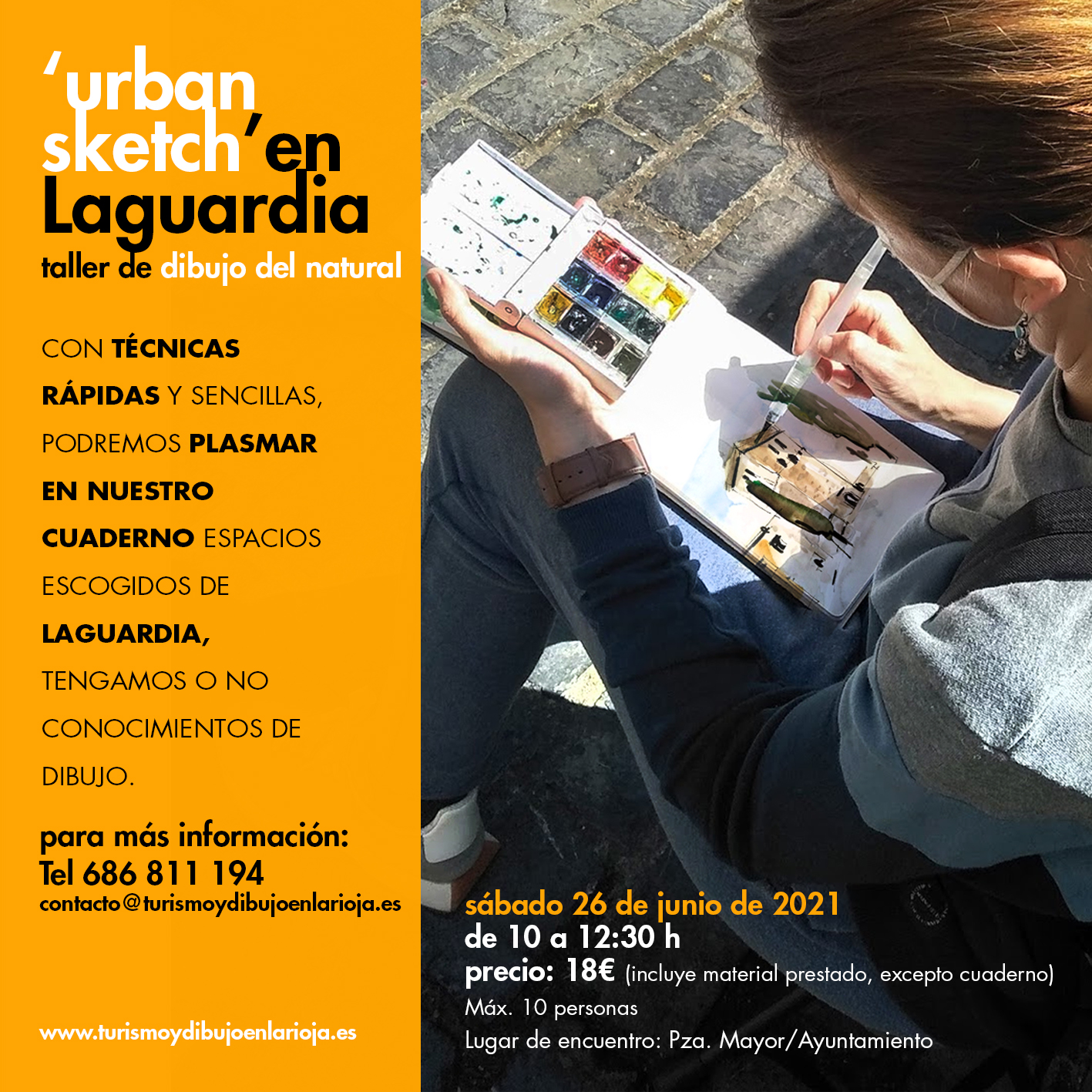 Urban Sketch en Laguardia